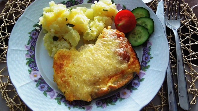 Krůtí řízky pod peřinou