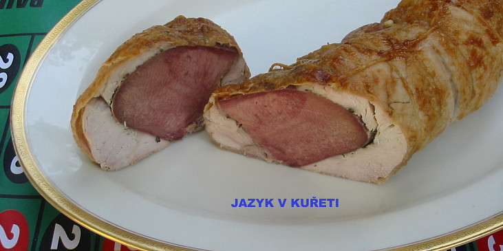 Kuře s jazykem - jazyky v kuřeti