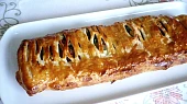 Mangoldový ( špenátový  ) štrúdl s kandovaným ovocem