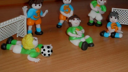 Marcipánové ozdůbky na cukroví