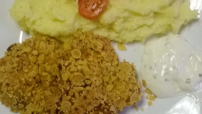 Křupavé kuřecí placky