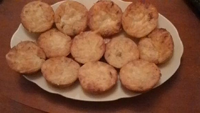 Muffiny se sýrem a anglickou slaninou