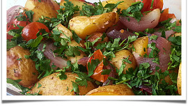 Pečené zeleninové brambory