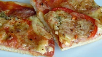Pizza s loštickou příchutí