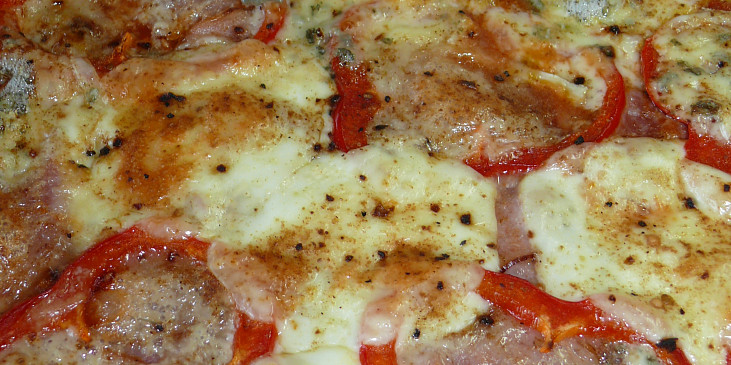 Pizza s loštickou příchutí