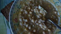 Polevka s cizrnou