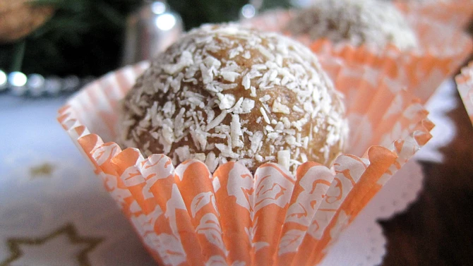 Rumové kuličky s kokosem