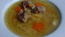 Slepičí polévka - pařátová