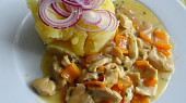Soté z králičího a kuřecího masa (Soté z králičího a kuřecího masa)