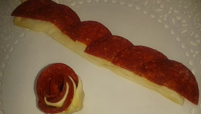 Srdce z listového těsta