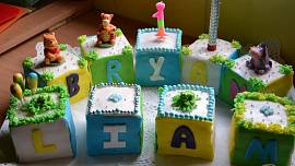 Torta pre vnúčika k 1. narodeninám