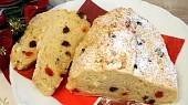 Vánoční „tvarohová“ štola s tofu bez lepku, mléka a vajec