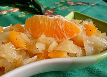 Zelný salát s pomerančem
