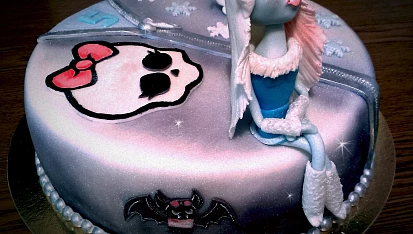2 In 1 - Dvě pohádky v jednom dortu - Monster High a Frozen