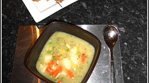 Bramborová polévka bez tuku a hub (velmi hustá)