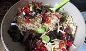 CHOP SUEY (čína z wok pánve) se soba nudlemi