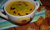Cizrnovo-mrkvová polévka s kmínem
