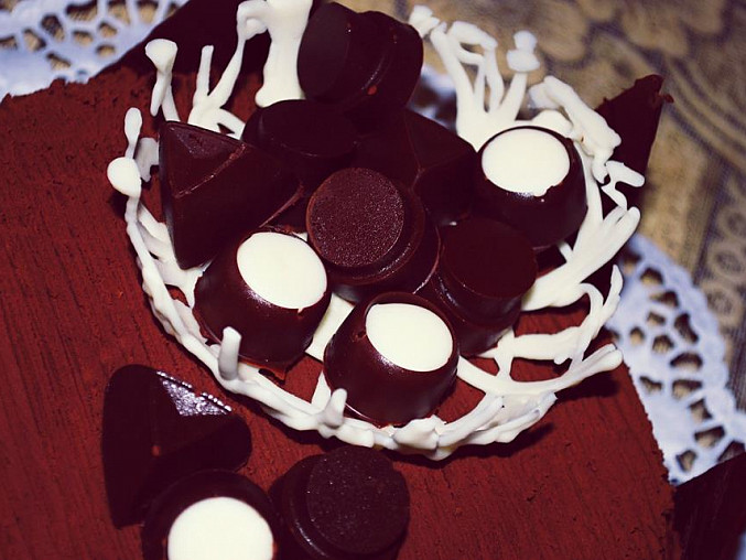 Čokoládový dort ( pro milovníky čokolády)