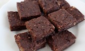 Fazolové brownies bez lepku, mléka a vajec