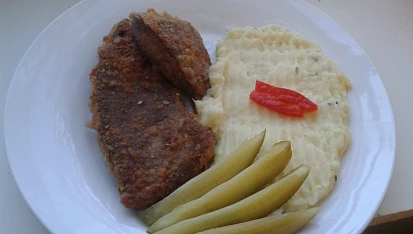 Hovězí játra v zakysané smetaně - marinovaná