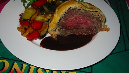 Hovězí svíčková Wellington