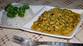 Indická kuchyně - jihoindické thakkali payaru curry (černooké fazolky) český videorecept