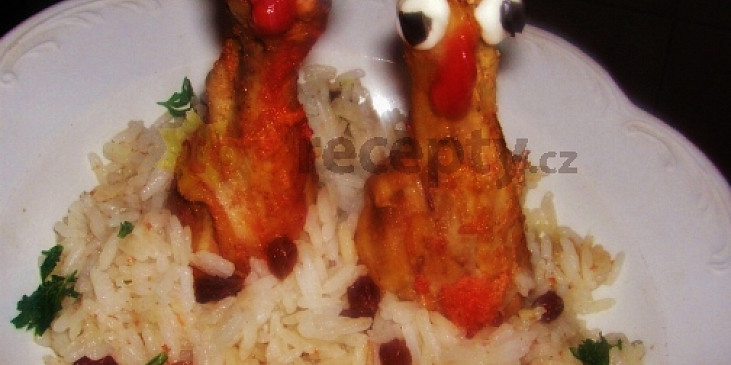 Indické kuře se šafránovou rýží
