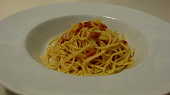 Italské špagety Carbonara