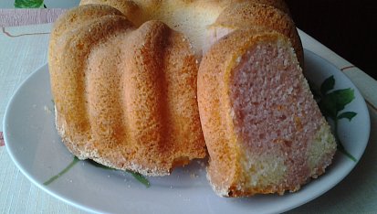 Jogurtová bábovka s pudinkem, Jogurtová bábovka