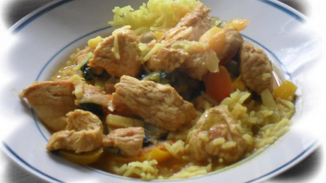 Krůtí kari (curry)