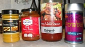 Krůtí kari (curry), kořeníčko, koření