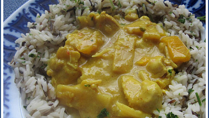 Kuřecí maso tikka masala