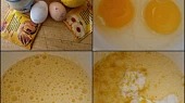 Lívance z jogurtovo -  jablečného těsta, Část použitých surovin + postup