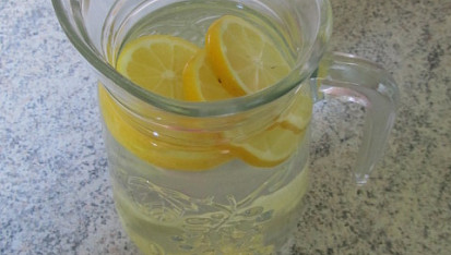 Med, citron, zázvor a zdravý nápoj, Zdravý a osvěžujíví nápoj