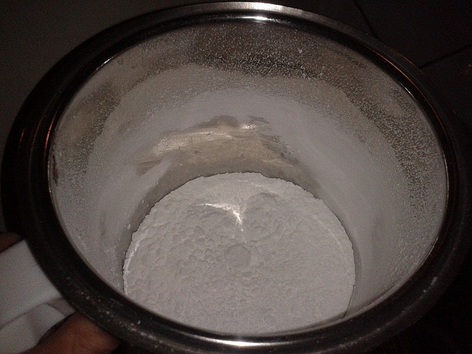 Mrkvová halva (Gajar ka halwa), Domácí moučkový cukr viz mé recepty