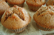 Muffiny s ořechy a čokoládou