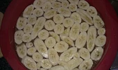 Nepečený raw dortík, banánová vrstva