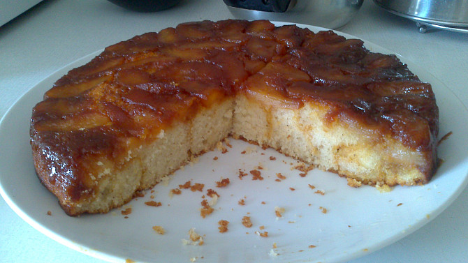 Obrácený koláč Tarte Tatin