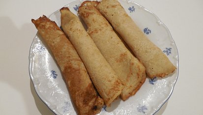 Palačinky se šlehačkou bez lepku, mléka, bílků a soji