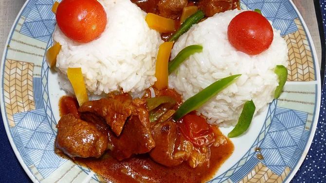 Plecko se sečuánskou omáčkou  ( Uncle Ben´s Szechuan)