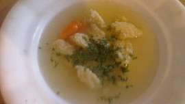 Polévka z hovězí oháňky ze „Šlajfu“