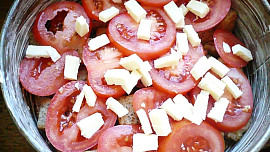 Rajčatovo - chlebový koláč
