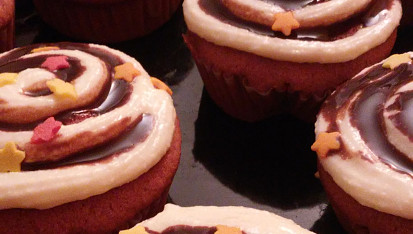 Recept na rychlé muffiny s kousky čokolády, pro dcerku do školky...
