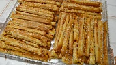 Slané tvarohové tyčinky