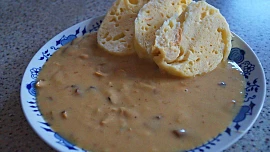 Smetanová houbovka podle mojí babičky