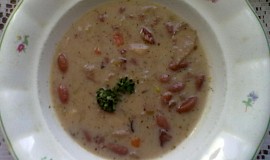 Svačinová fazolová polévka ze „Šlajfu“