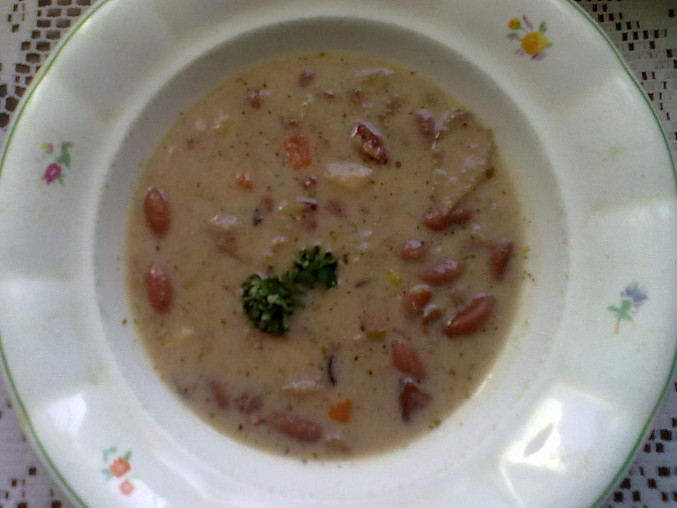 Svačinová fazolová polévka ze „Šlajfu“, Svačinová fazolová polévka ze „Šlajfu“