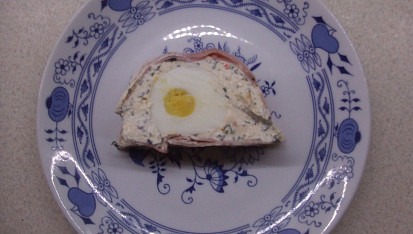Sýrová terinka, a konečná podoba