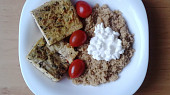 Tofu s amaranthem