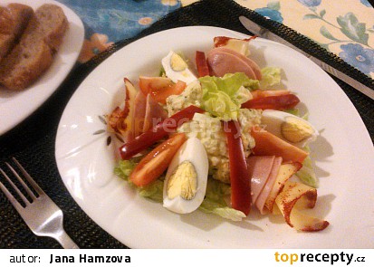 Vajíčkový salát z Moravy